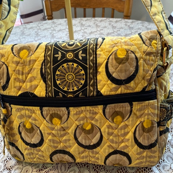 Maggi B Lemon Drop Printed Shoulder/Crossbody Bag‎ - Picture 3 of 12